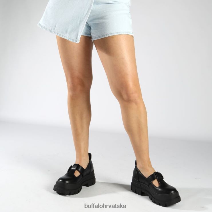 crno Buffalo aspha jane loafer vegan |mokasinke TDD6T274